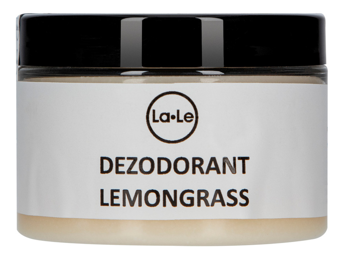 Dezodorant ekologiczny w kremie z olejkiem Lemongrass