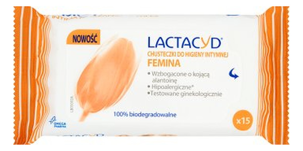 Chusteczki Do Higieny Intymnej 15szt.