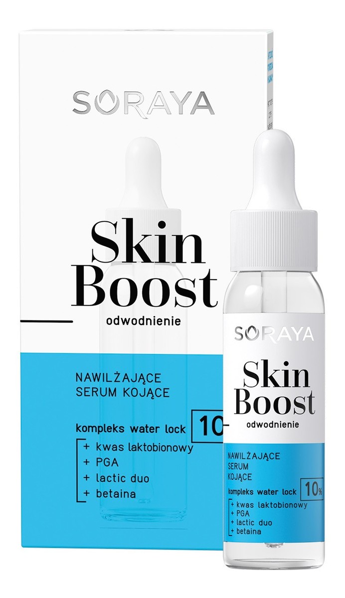 Skin boost nawilżające serum kojące-odwodnienie