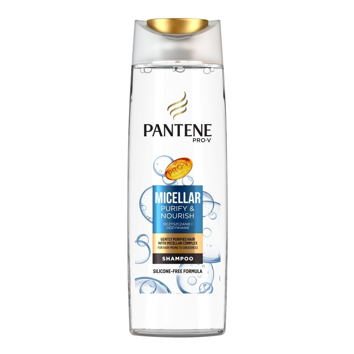 Pantene Pro-V Micellar Szampon Oczyszczanie i Odżywianie 400ml