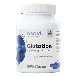 Glutation z sylimaryną NAC i LOLA 60 kapsułek