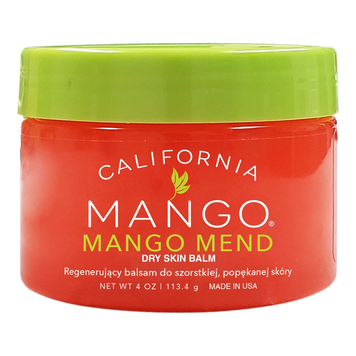 California Mango regenerujący balsam do szorstkiej popękanej skóry Mango 113g
