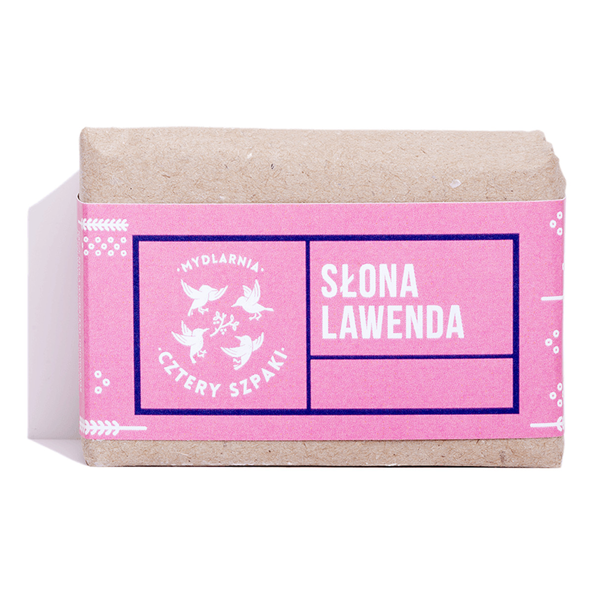 Mydlarnia Cztery Szpaki Mydło Słona Lawenda z solą himalajską 110g