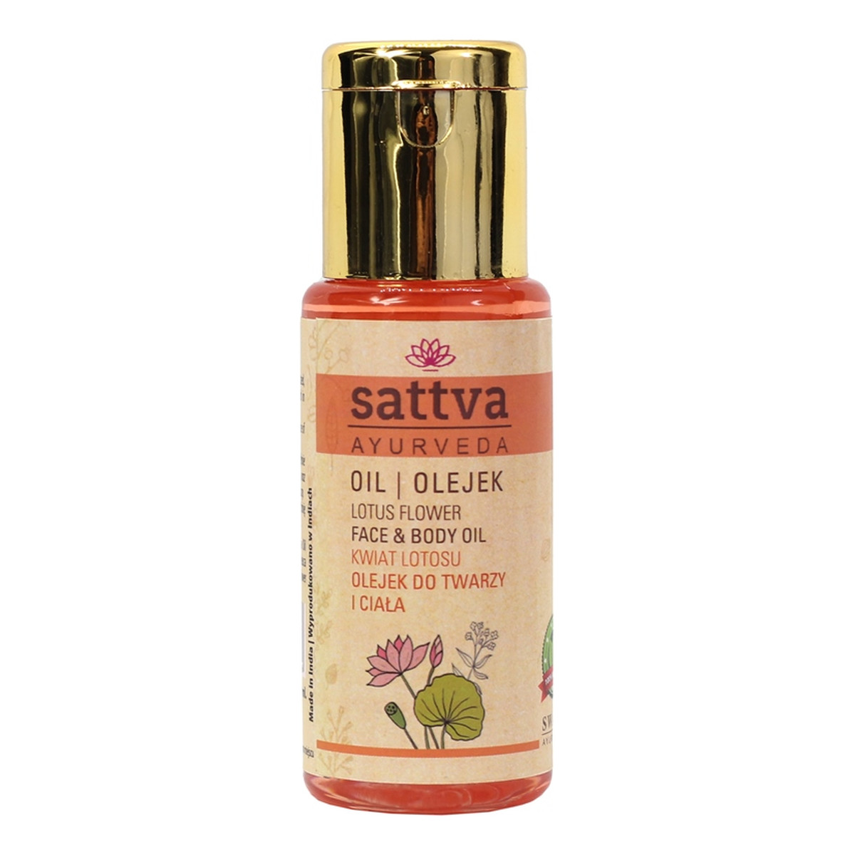 Sattva Face & Body Oil Olejek do twarzy i ciała lotus flower 50ml