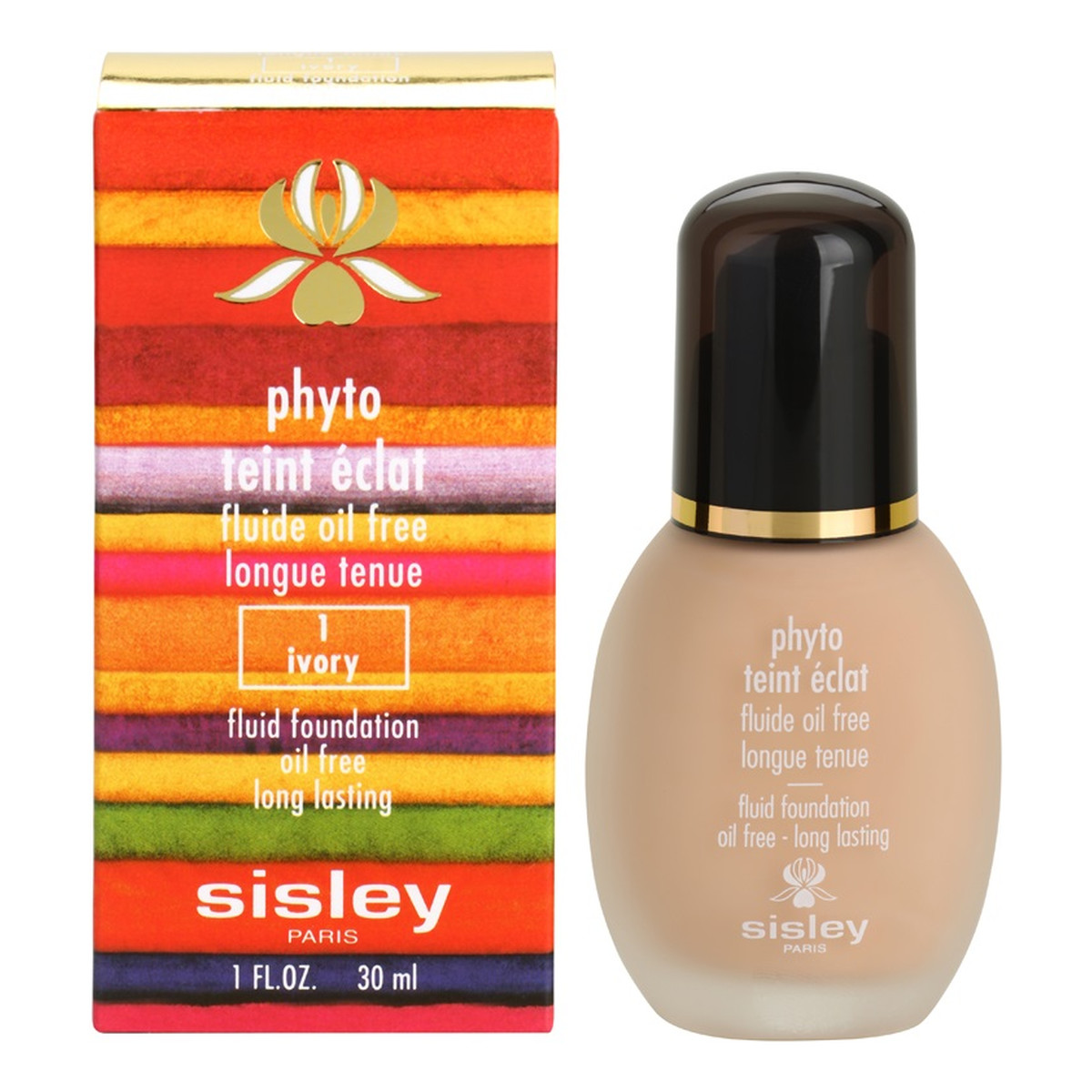 Sisley Phyto Teint Eclat Fluide Oil Free Podkład beztłuszczowy o przedłużonej trwałości 30ml