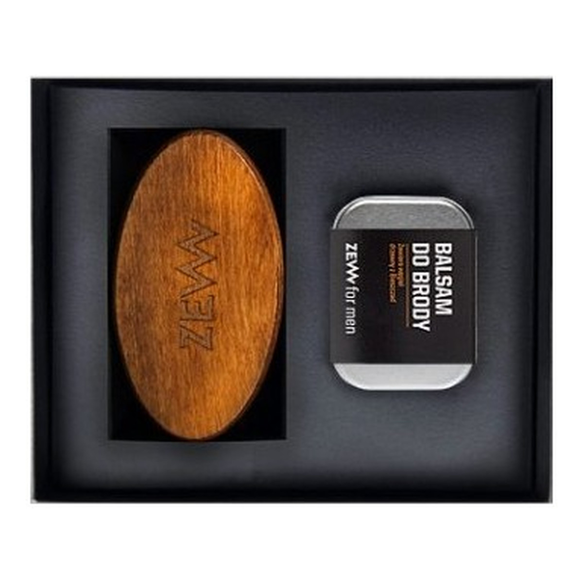 Zew For Men Stylowy Brodacz balsam do brody 80ml + Szczotka Brodacza do profesjonalnej pielęgnacji zarostu