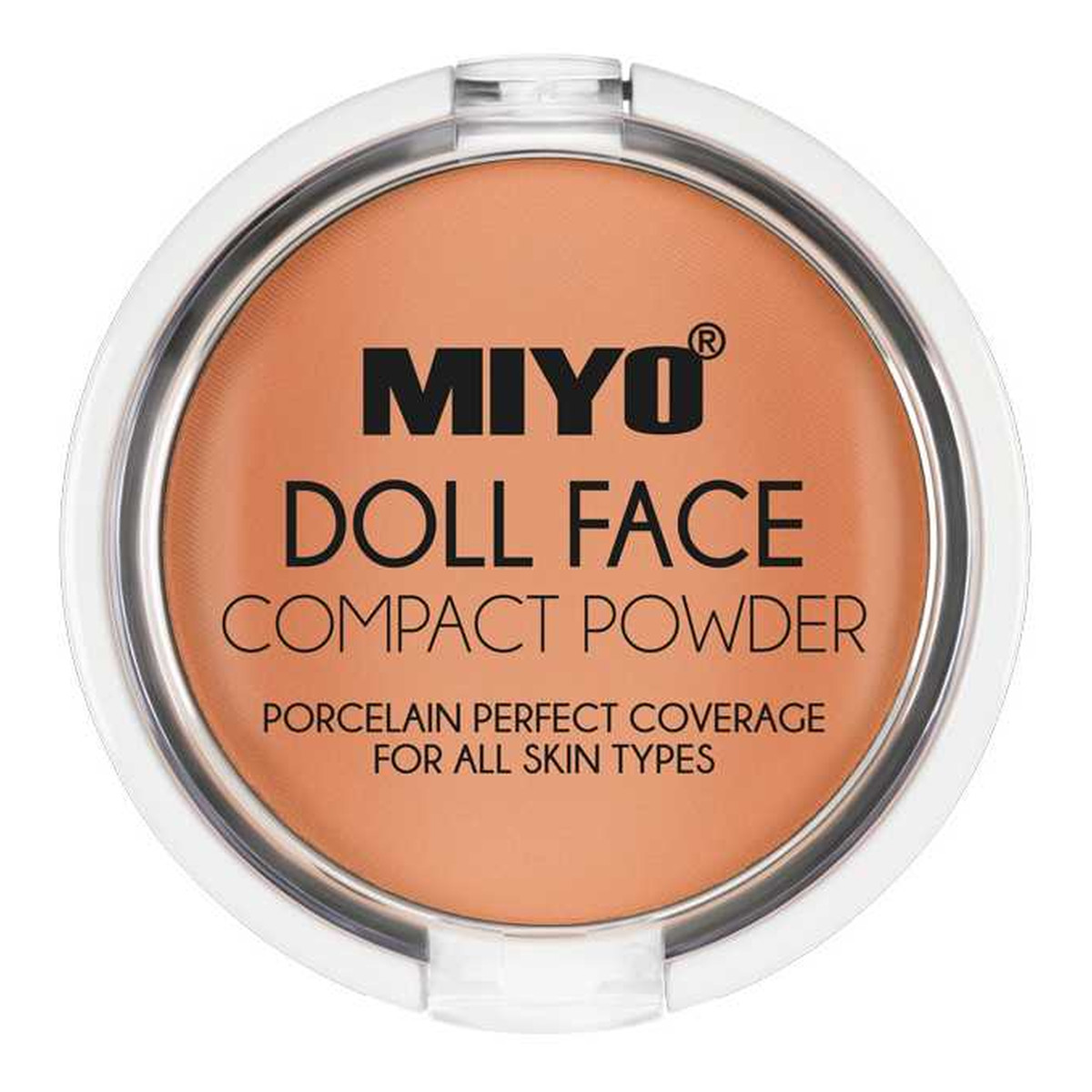 MIYO Doll Face Compact Powder Prasowany puder matujący 7g