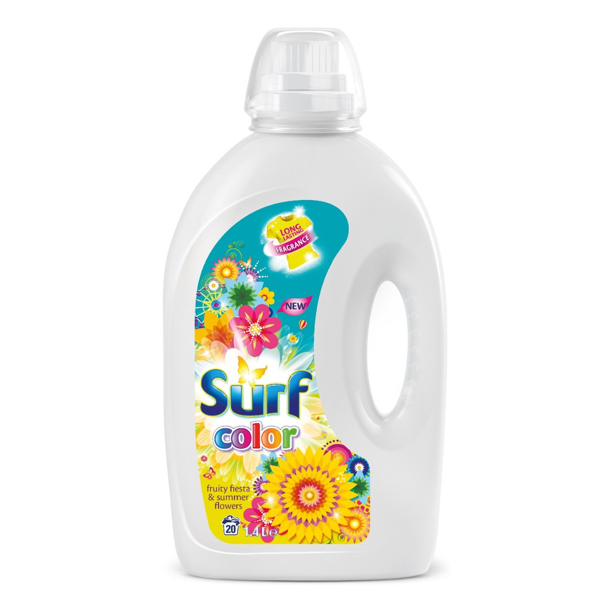 Surf Color Fruity Fiesta&Summer Flowers Płyn do prania (20 prań) 1400ml