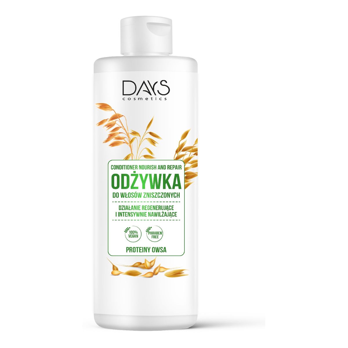 Swit Days cosmetics odżywka do włosów z proteinami owsa