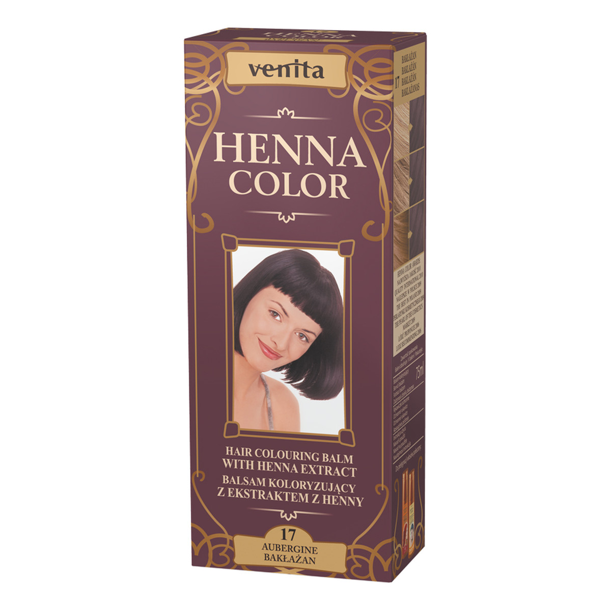 Venita HENNA COLOR Balsam koloryzujący z ekstraktem z henny TUBA 75ml