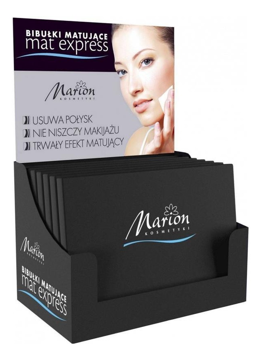 bibułki matujące do twarzy 4 szt. +1 gratis