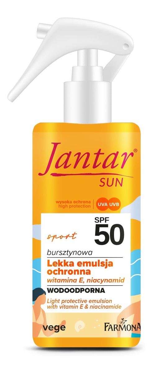 Emulsja spf50 d/opalania