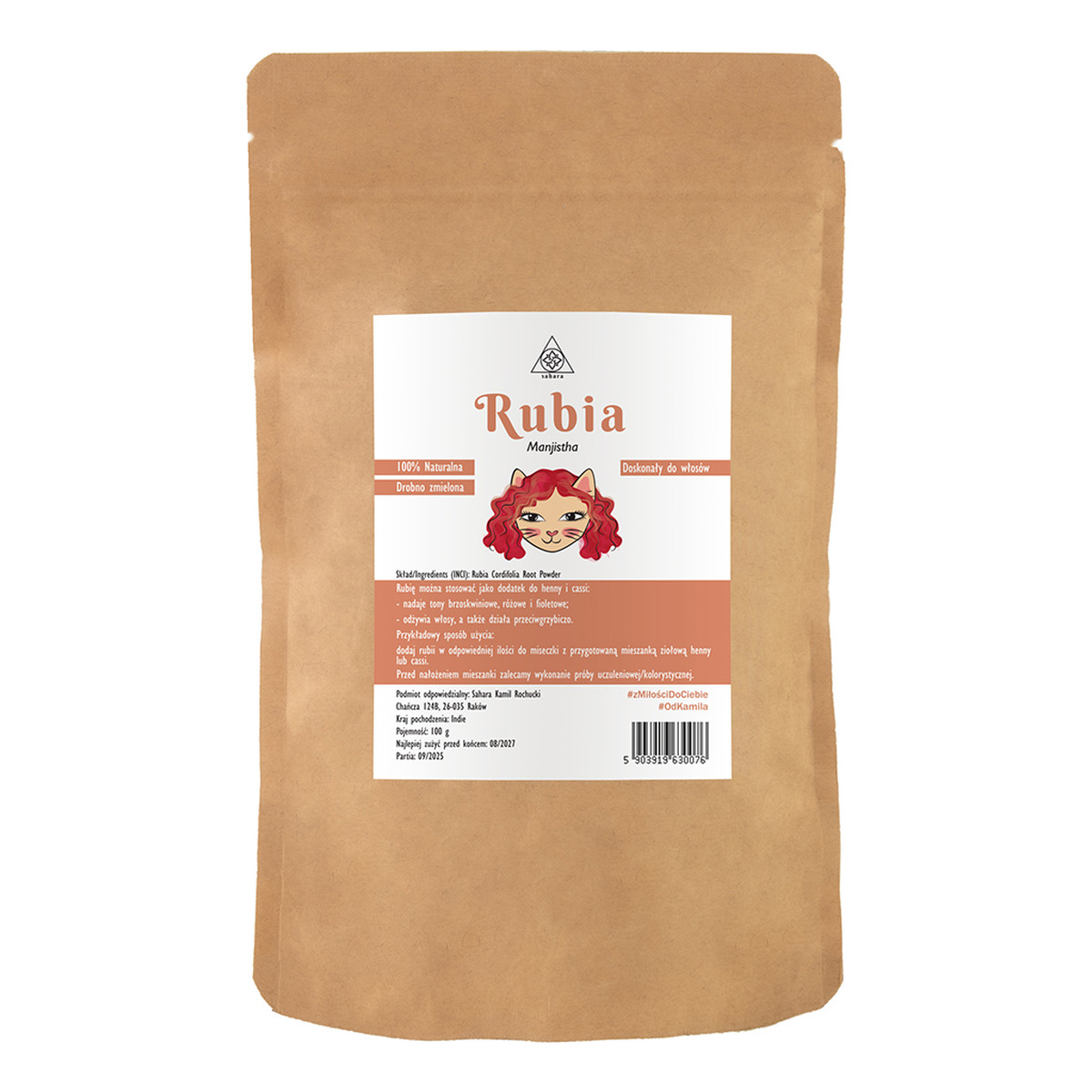 Sahara Henna Rubia Manjistha 100g