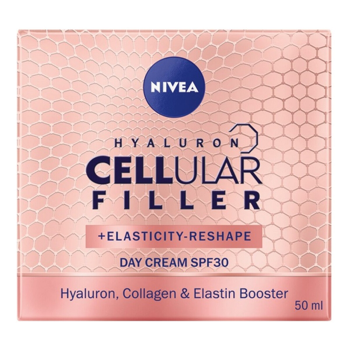 Nivea Hyaluron Cellular Filler Elasticity Reshape przeciwzmarszczkowy krem na dzień SPF30 50ml