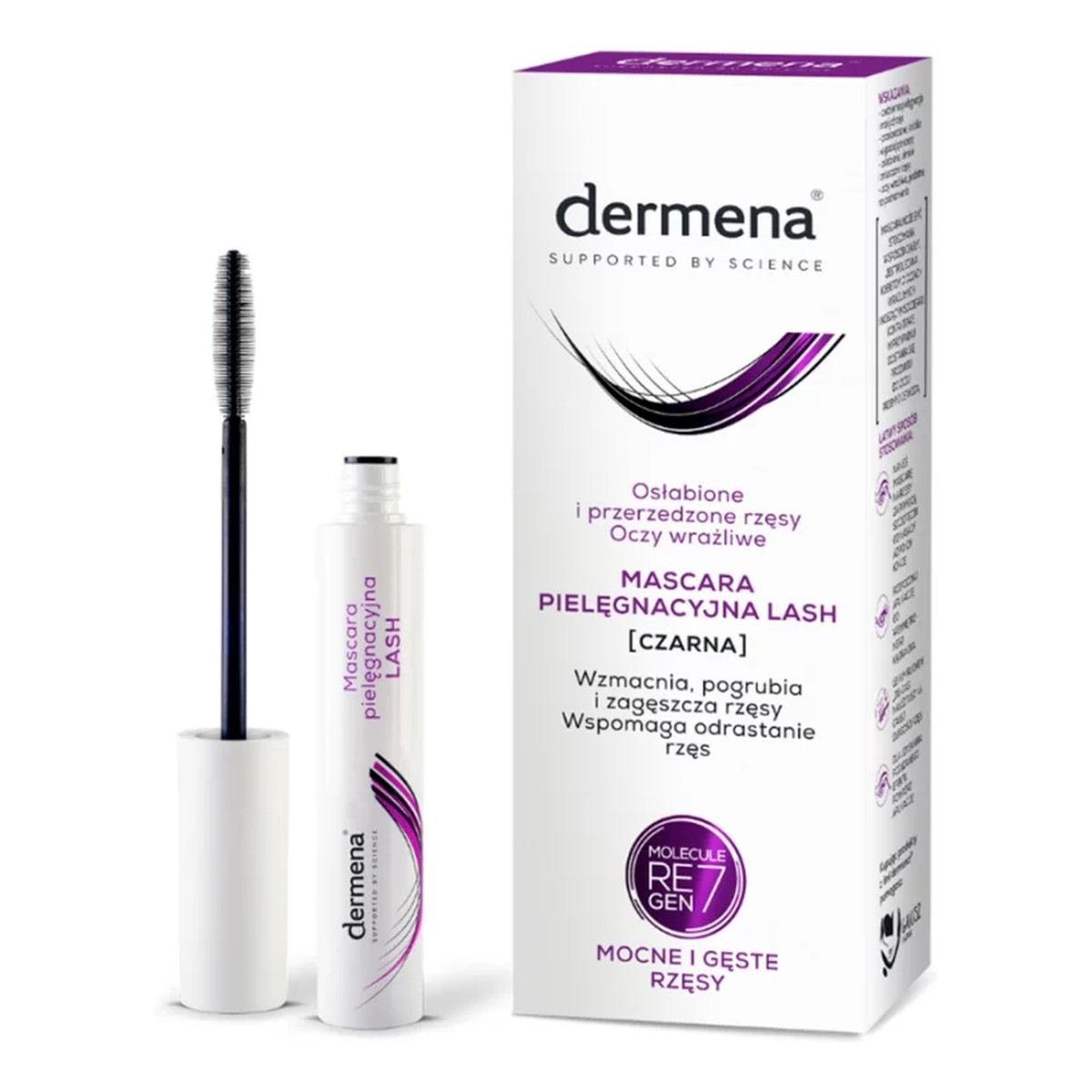 Dermena Lash Care Maskara pielęgnacyjna do rzęs 10ml