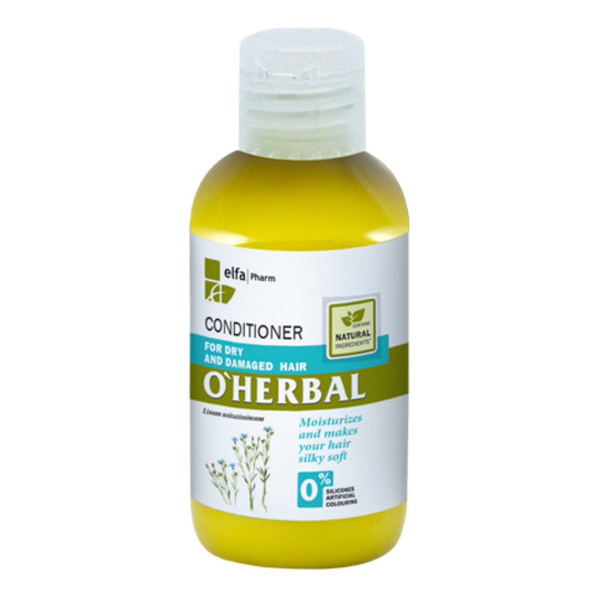 O'Herbal Elfa Pharm Odżywka do włosów suchych i zniszczonych z ekstraktemz lnu 75ml