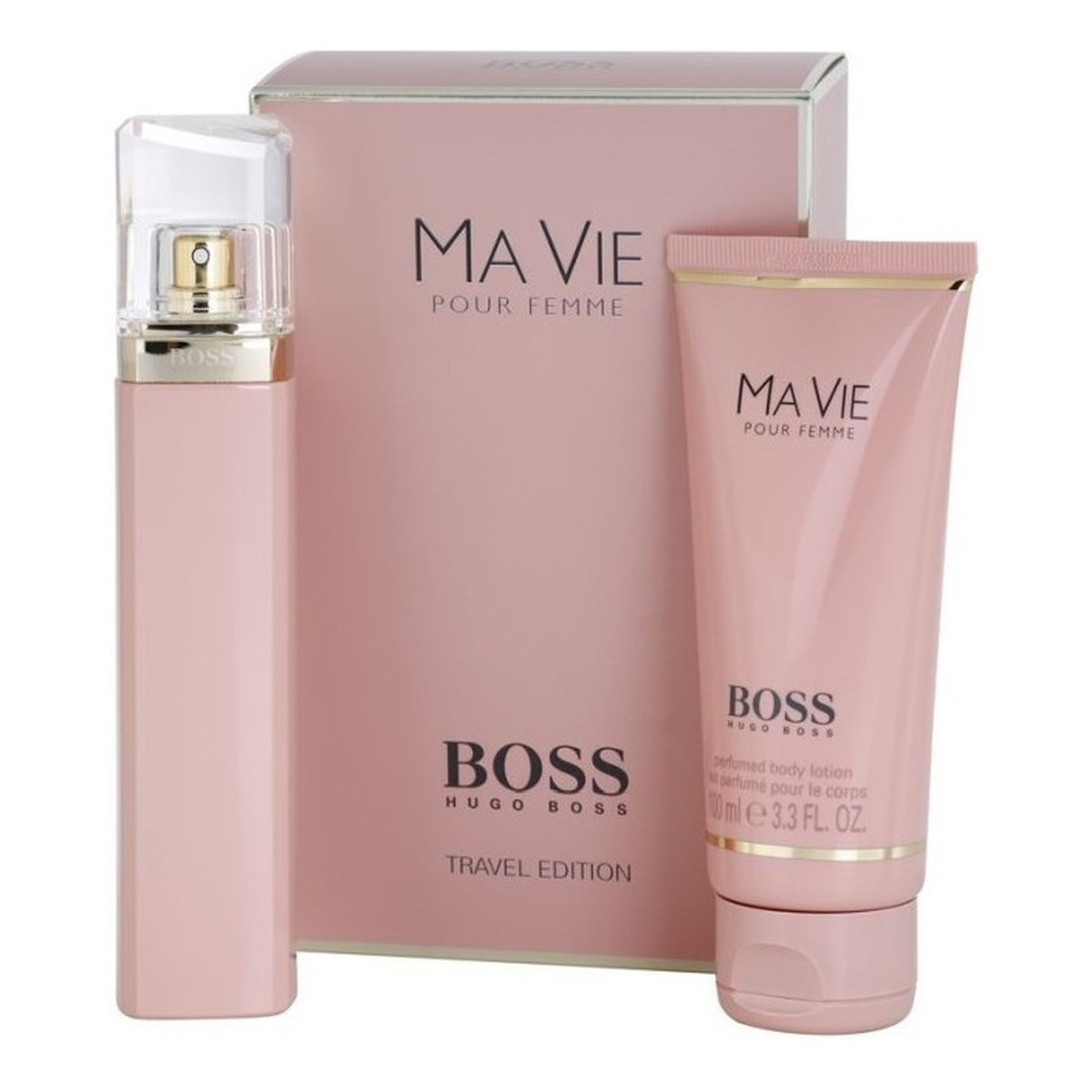 Hugo Boss Ma Vie pour Femme zestaw (Woda perfumowana 75ml + Balsam do ciała 100ml)