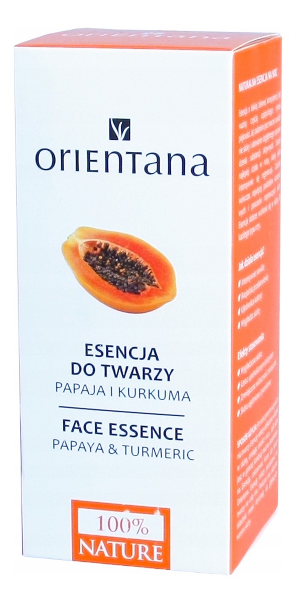 Bio Maska-esencja Papaja i kurkuma