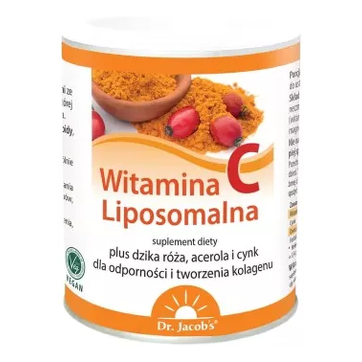 Dr Jacobs Witamina C liposomalna suplement diety 150g