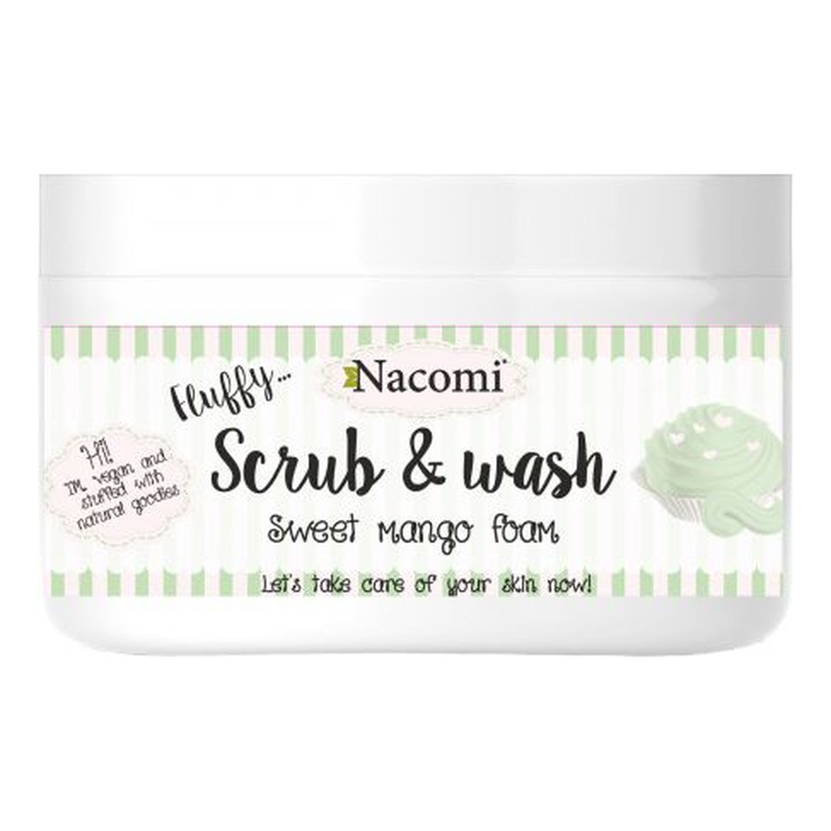 Nacomi Scrub & Wash Piankowy Peeling Mango 180ml