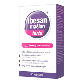 Maślan forte kapsułki wspierające zdrowie jelit 60 kapsułek