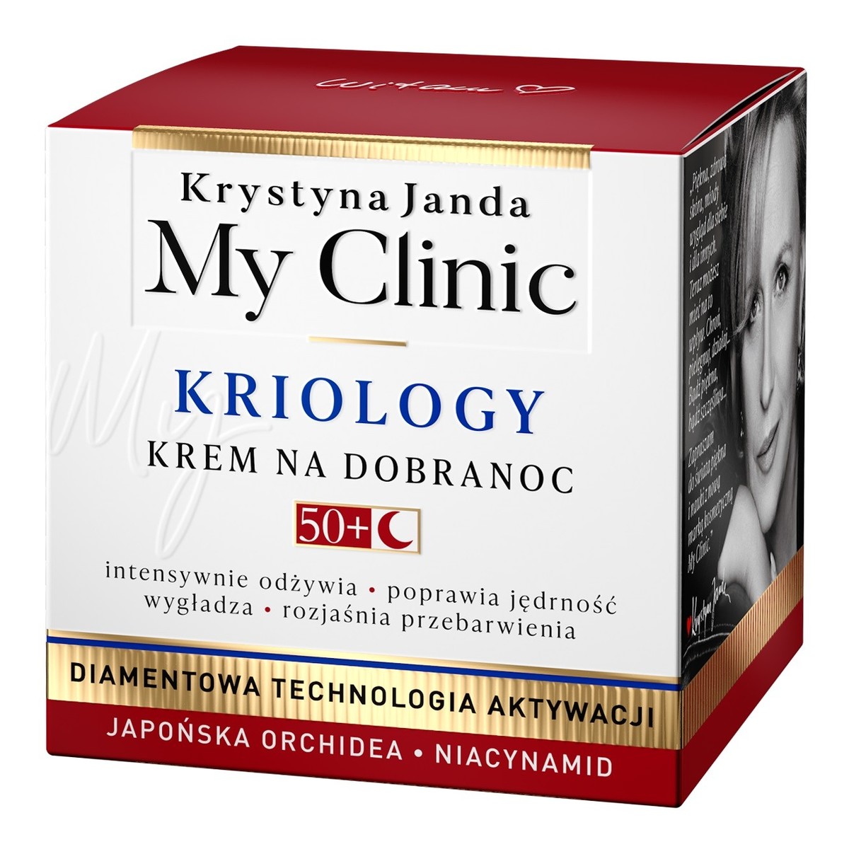 Janda My Clinic Kriology Krem do twarzy na noc 50+ 50ml