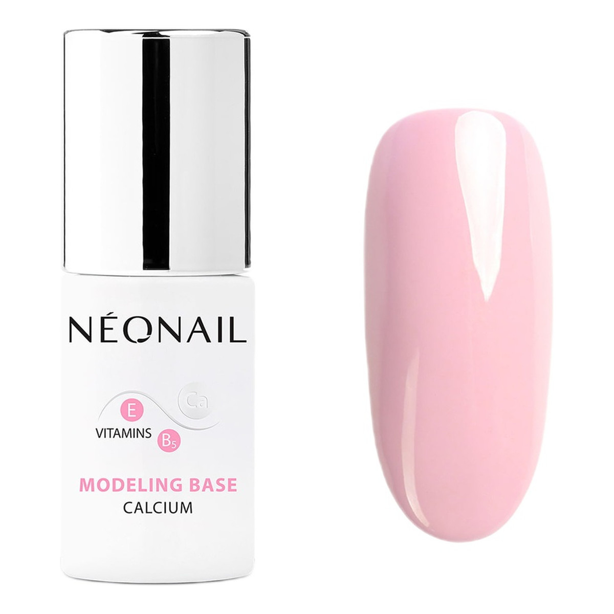 NeoNail Modeling Base Calcium baza hybrydowa Blush Boomer 7.2ml