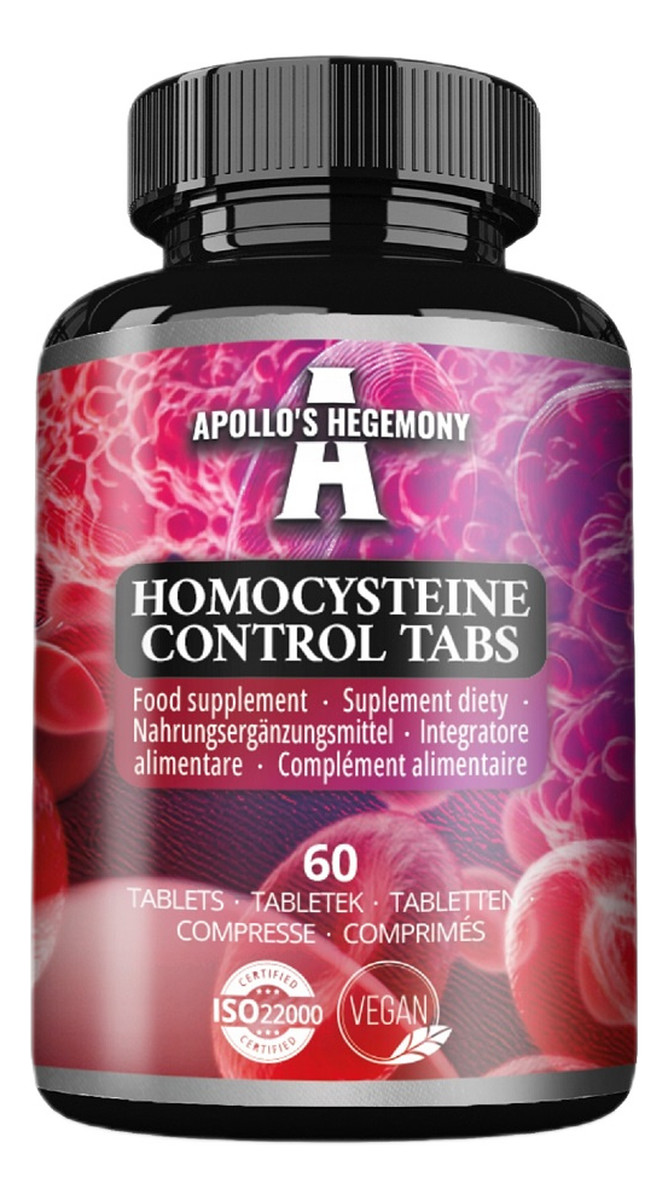 Homocysteine Control Tabs suplement diety 60 Kapsułek