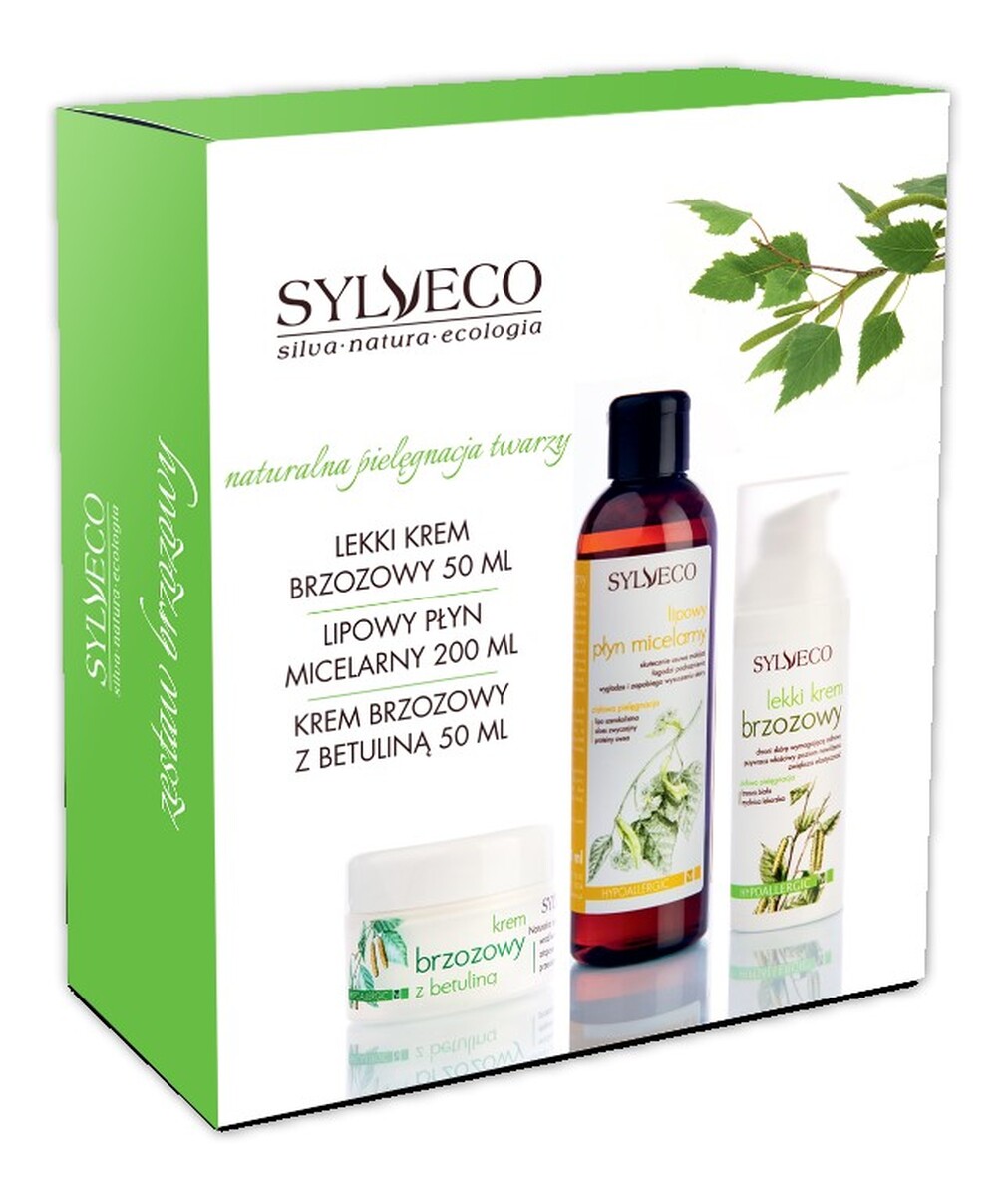 Zestaw brzozowy pudełko