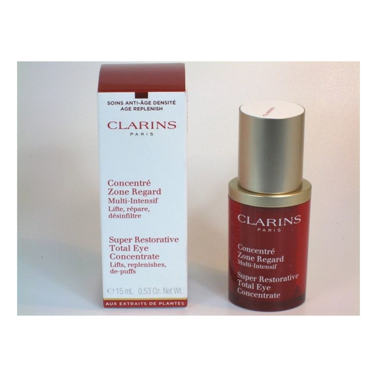 Clarins Super Restorative Total Eye Concentrate regenerujący krem pod oczy do skóry dojrzałej 15ml
