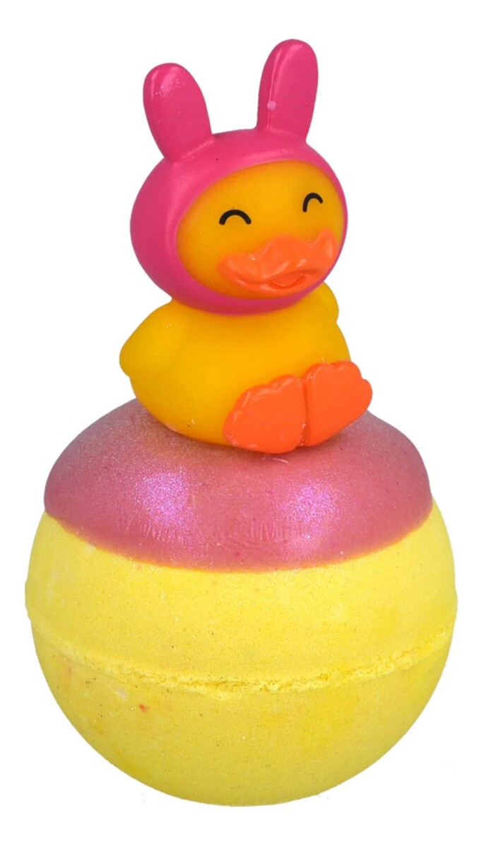 Snuggle duck bath blaster kula do kąpieli z zabawką