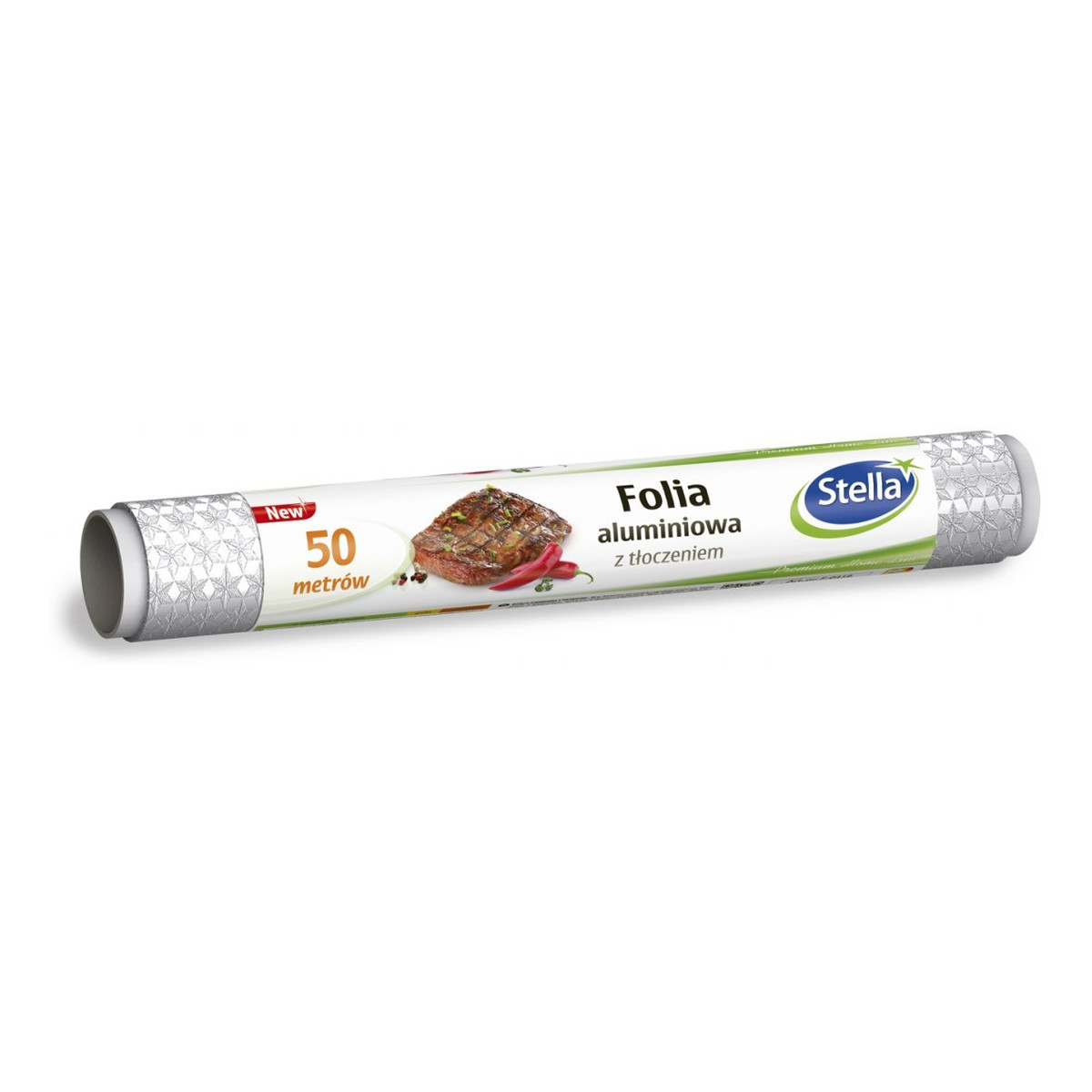 Stella Folia aluminiowa z tłoczeniem - 50 m 1 szt
