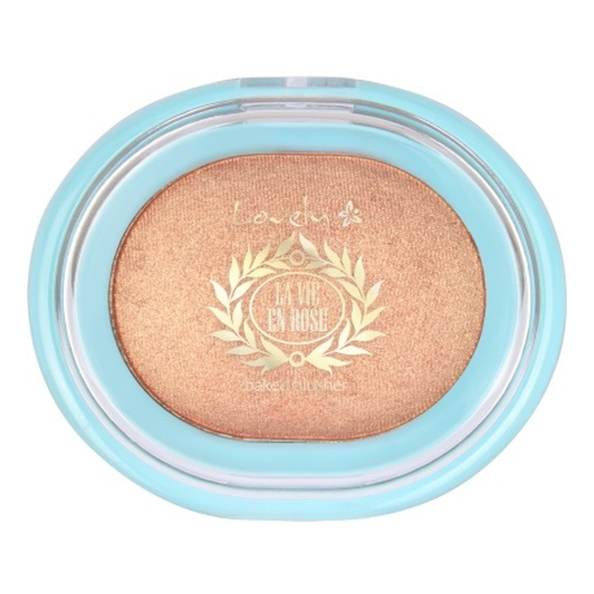 Lovely La vie en rose baked blusher wypiekany róż do twarzy 01 3g