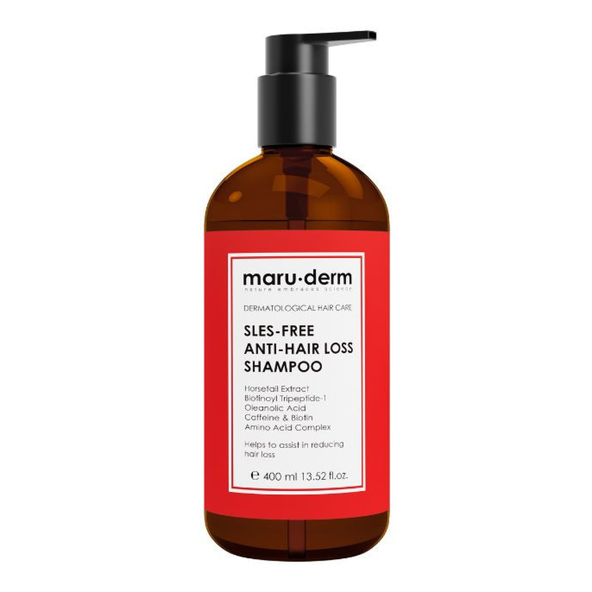 Maru-Derm Szampon przeciw wypadaniu włosów 400ml