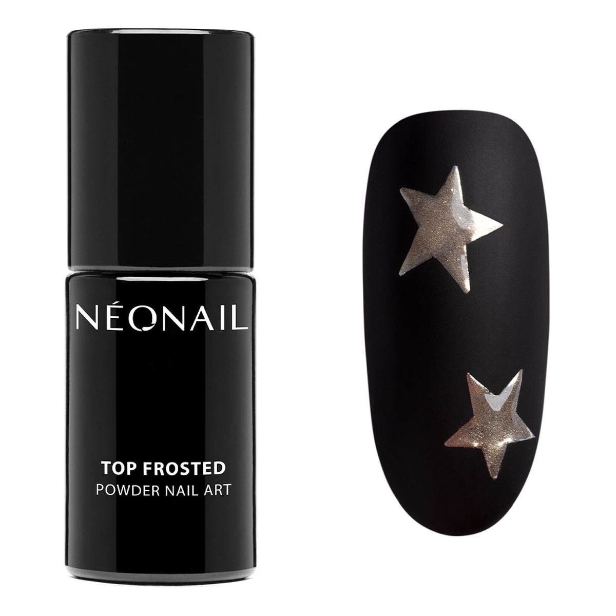 NeoNail Top frosted powder nail art top hybrydowy 7.2ml