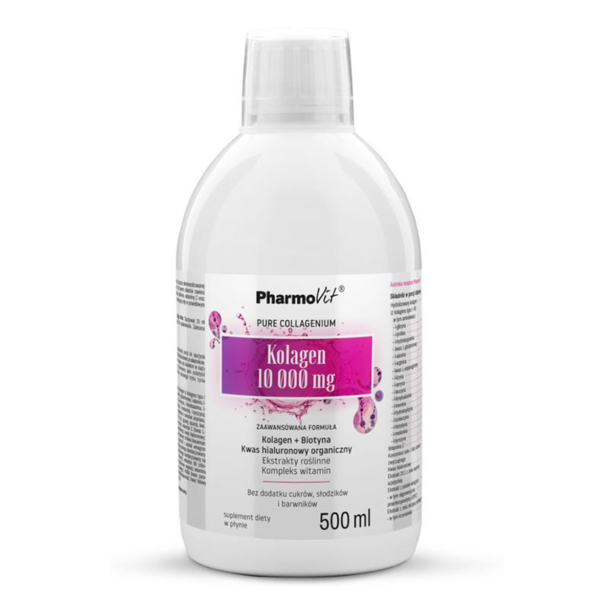 Pharmovit Kolagen 10000mg suplement diety w płynie 500ml