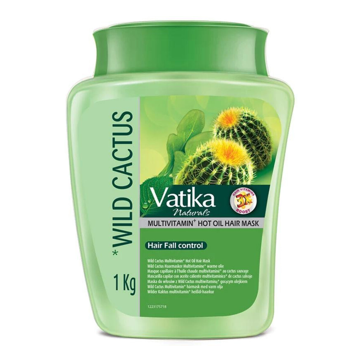 Dabur Vatika Wild Cactus Maska do włosów wypadających i łamliwych Dziki Kaktus 1000ml