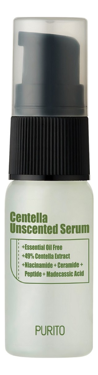 Centella unscented serum mini regenerujące serum z ekstraktem z wąkroty azjatyckiej