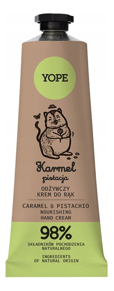 odżywczy krem do rąk Karmel & pistacja