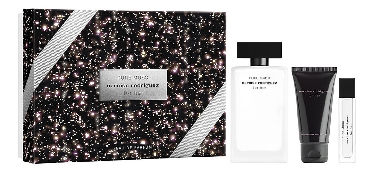 Zestaw woda perfumowana spray 100ml + balsam do ciała 50ml + woda perfumowana spray 10ml