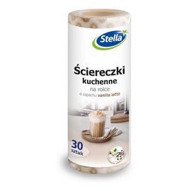 Ściereczki na rolce kuchenne vanila late 30