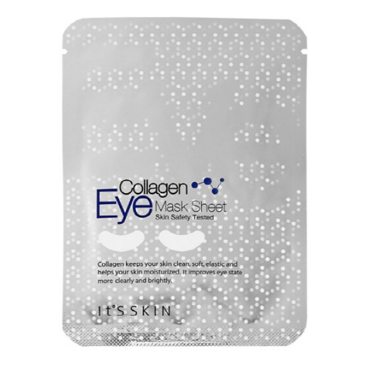 It's Skin Eye Mask Sheet Collagen Pielęgnujące Żelowe Płatki Pod Oczy Z Kolagenem