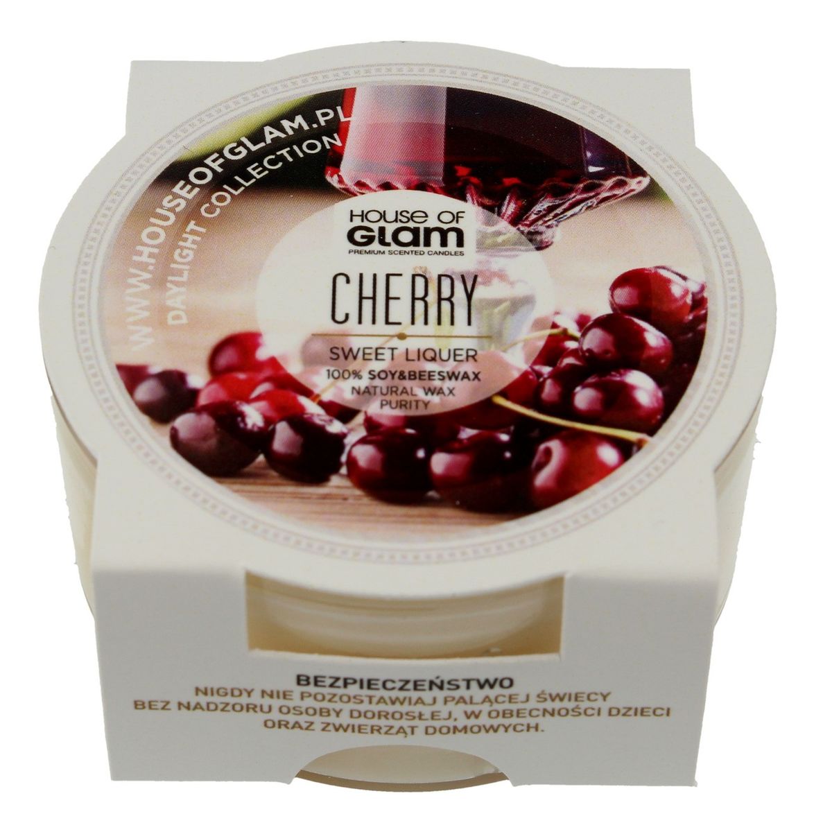 Świeca zapachowa mini Sweet Cherry Liquer