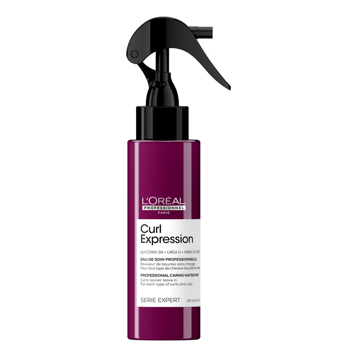 Loreal Serie Expert Curl Expression Caring Water Mist nawilżająca mgiełka podkreślająca skręt loków 190ml