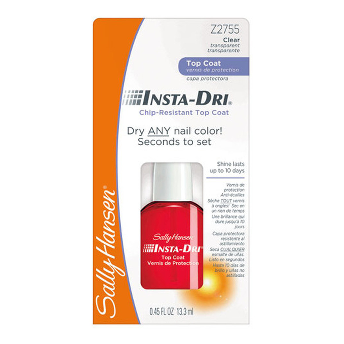 Sally Hansen Anti-Chip Top Coat Insta-Dri Wysuszacz Do Lakieru 13ml