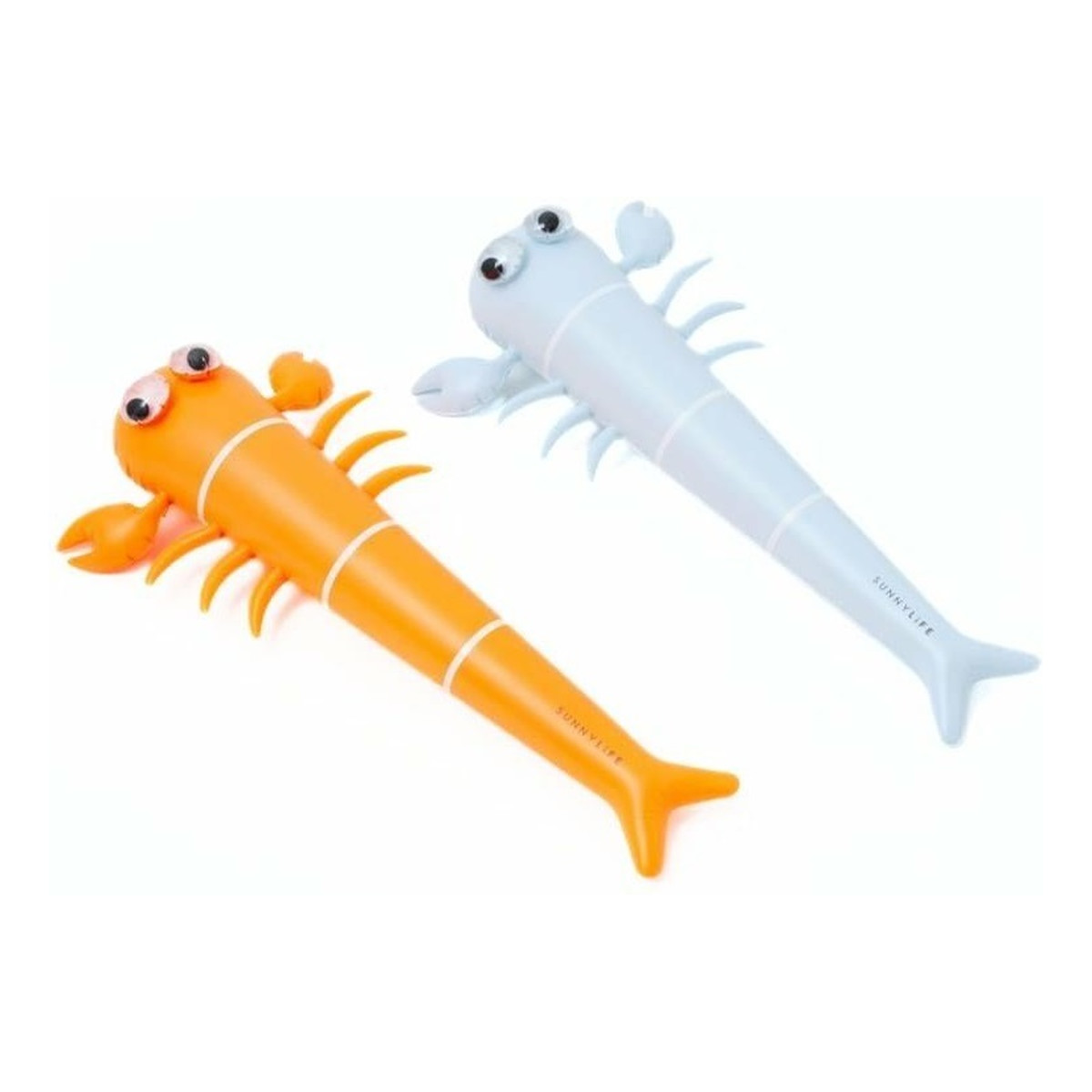 Sunnylife Sonny the sea creature dmuchany makaron do pływania dla dzieci neon orange 2szt.