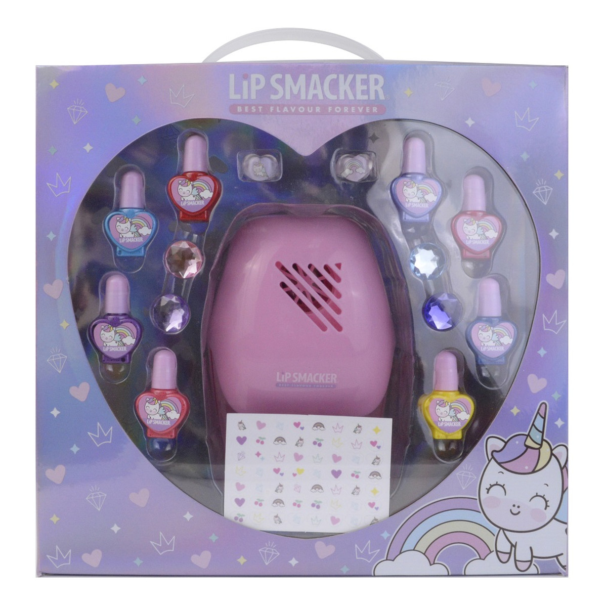 Lip Smacker Unicorn Nail Blockbuster Zestaw do manicure dla dzieci