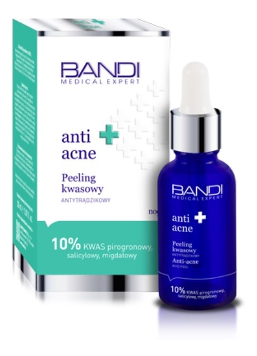 Peeling kwasowy antytrądzikowy