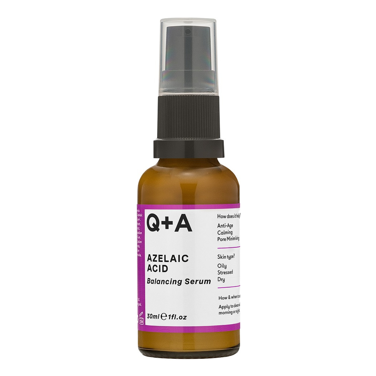 Q+A Azelaic acid balancing serum regulujące serum do twarzy z kwasem azelainowym 30ml