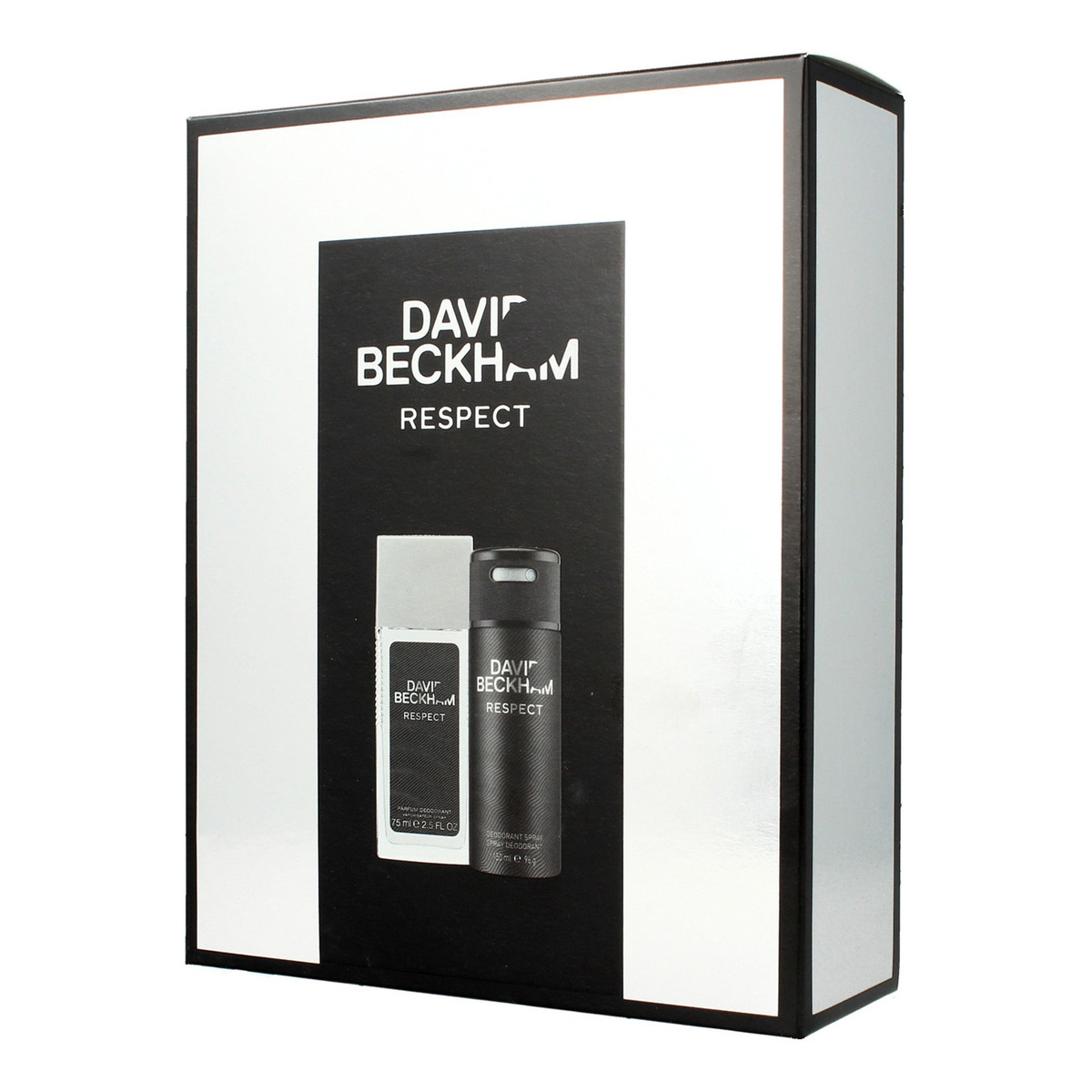 David Beckham Respect Zestaw prezentowy (dezodorant spray 150ml+dezodorant atomizer 75ml)